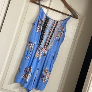 As U Wish Floral Romper Women’s Small